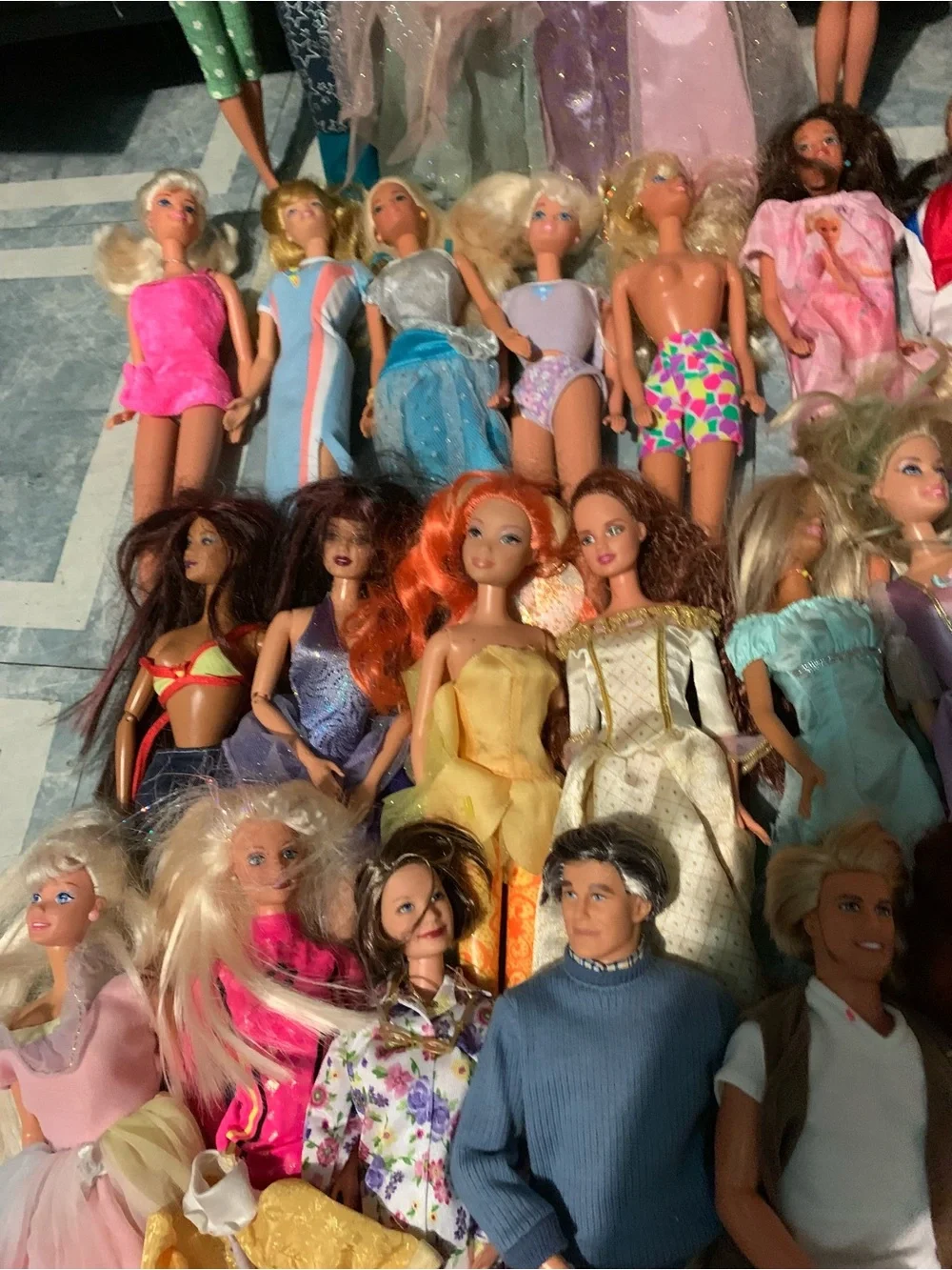 Huge Barbie Mattel 90’s & 2000’s Vintage Dolls, Clothing, Furniture ETC